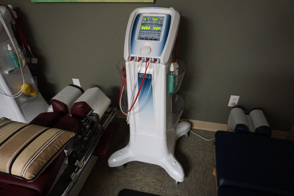 Richmar™ Winner ST4 EVO Pro-Hybrid Stim+Laser+Light at Bakeris Family Chiropractic in Coralville, Iowa